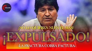 ¡EXPULSADO Y ABUCHEADO MORALES ESTÁ SORDO ¡NO LO QUIEREN NI EN EL MAS  CabildeoDigital [upl. by Beau248]