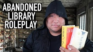 ASMR  Abandoned Library Book Sounds [upl. by Nonnahc]