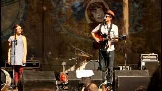 The Lumineers  Falling New Song  Hardly Strictly Bluegrass [upl. by Nnylirret]