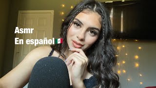 ASMR En Español😴🇲🇽 Spanish asmrsoft spoken whispers [upl. by Nollie]