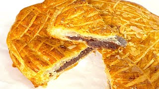 GALETTE DES ROIS FRANGIPANE CHOCOLAT RECETTE FACILE ET RAPIDE [upl. by Adlare]