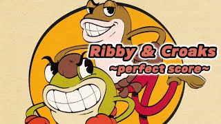 Cuphead Ribby amp Croaks perfect score [upl. by Lesko]