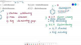 Nitrobenzene on reaction with Con HNO3  H 2SO 4 at 80100oC forms which one of the following [upl. by Bora]