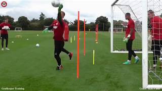 Goalkeeper Training Brentford FC  Championship England [upl. by Amada]