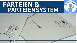 Parteien amp Parteiensystem in Deutschland einfach erklärt  Entstehung Aufgaben amp Funktionen [upl. by Nuri]