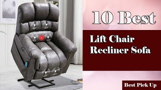 Best Lift Chair Recliner Sofa 2024  Recliner Sofa [upl. by Ahsikam]