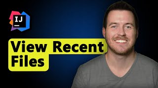 How to View Recent Files in IntelliJ Java Project [upl. by Ethben]