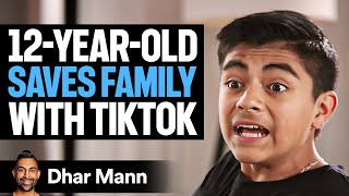 12YearOld SAVES FAMILY With TIKTOK  Dhar Mann [upl. by Legra]