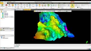 Convert Isochore Thickness map into Isopach via Petrel in very simple steps by dip angle maps [upl. by Ylrebmik]