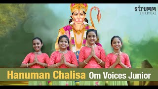 Hanuman Chalisa I Om Voices Junior I Spiritual Bliss with young voices [upl. by Adnolat]