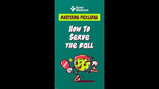 How To Serve Like A Pro  Mastering Pickleball [upl. by Sacrod73]