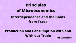 Interdependence and Gains from Trade [upl. by Rosio132]