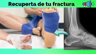 Cómo recuperarse de una FRACTURA DE TOBILLO [upl. by Anaicilef]