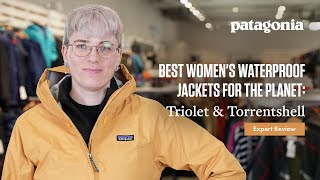 The Most Sustainable Choice for Womens Waterproof Jackets  Patagonia Torrentshell [upl. by Lhadnek411]