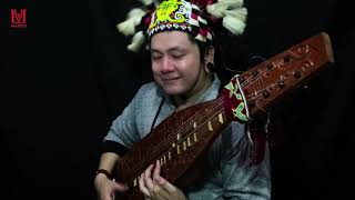 Oh Holy Night Sape Cover  Uyau Moris Christmas Song I Borneo traditional instrument [upl. by Sad]