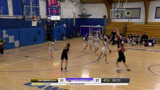 Lawrence vs Skowhegan Girls Basketball [upl. by Emirak173]