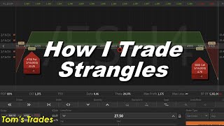 How I Trade Strangles  Trading Short Strangles on Futures for Income [upl. by Atel56]