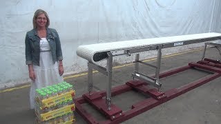 SpanTech Flexlink Belt Conveyor Demonstration [upl. by Notlrak801]