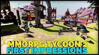 MMORPG Tycoon 2  Now Its Our Turn To Run The Market🏪 Game GuideGameplay Preview [upl. by Eignav518]