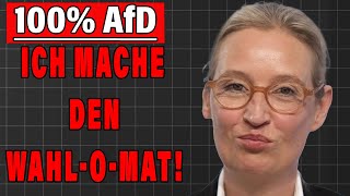 💥💥100 AfD Ich mache den WahlOMat💥💥 [upl. by Valerie]