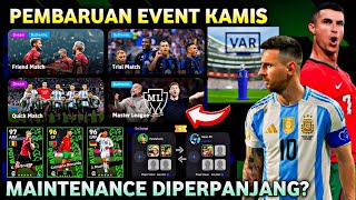 VAR amp MASTER LEAGUE PEMBARUAN KAMIS 12 SEPTEMBER KAPAN SELESAI MAINTENANCE amp BOCORAN POTW NEGARA [upl. by Reffotsirhc]