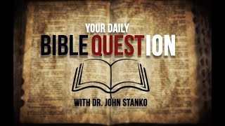 Your Daily Bible QUESTion  October 11  Run to Him [upl. by Petulia]