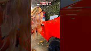 Lindsay Bercosky finally signs Whistlindiesels General Lee carlover whistlinediesel [upl. by Atled]