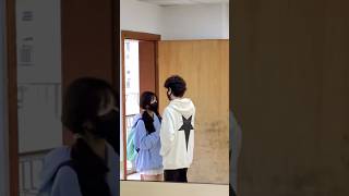 School Love Story😍🫣❤️ fyp love cute china crush music couple douyin school lovestory [upl. by Hortensa]