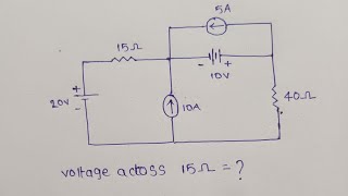 Superposition Theorem problem in Telugu [upl. by Yesor668]