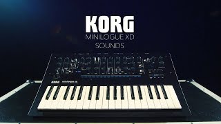 Korg Minilogue XD sounds demo  Gear4music [upl. by Efeek]