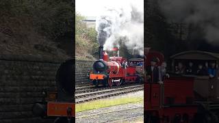 Furness 20 emerges from Bury Tunnel steamtrain shorts britishrailways [upl. by Angelica703]