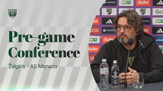 Andrea Trinchieri addresses AS Monaco game and Lonnie Walker signing [upl. by Wiggins]