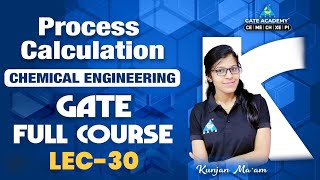 Lect 30 l Chemical Engineering l Process Calculation l Humidity [upl. by Reibaj]