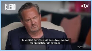 L’adieu à Matthew Perry  Victor Dekyvère  C l’hebdo  04112023 [upl. by Nahtanod666]