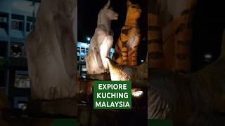 KUCHING WATERFRONT SARAWAK MALAYSIA kuching sarawak malaysiatravelvlog borneo [upl. by Autry]