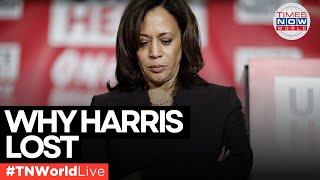 LIVE  Kamala Harris’ 2024 Election Loss Key Reasons Explained [upl. by Edlyn]