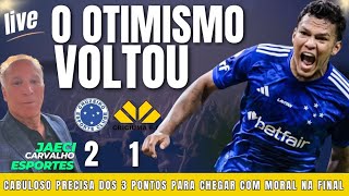 CRUZEIRO VENCE NO BRASILEIRÃO E TORCIDA SE ANIMA PARA A FINAL DA SULAMERICANA [upl. by Aima]