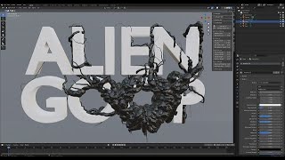 Grow Venom Tendrils Over Any Object with IvyGen  Blender Quick Tutorial [upl. by Eidod]