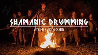 SHAMANIC DRUMMING and DEEP VIKING CHANTS • DEEP TRANCE Humming Journey for Spiritual Awakening [upl. by Aber]