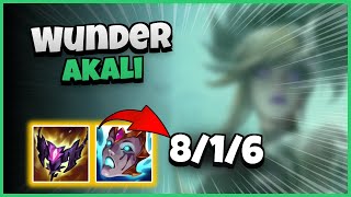 G2 Wunder Akali vs Dr Mundo  1422 [upl. by Aivun]