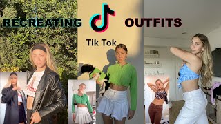 recreating Tik Tok outfits [upl. by Madlen]