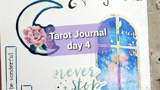 Tarot Journal day 4 TarotToArt [upl. by Tammi335]