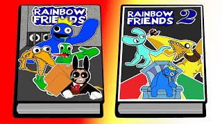 GAME BOOK COLLECTION 🌈 RAINBOW FRIENDS 1 AND 2 [upl. by Eojyllib877]