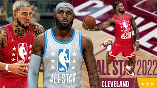 2022 ALLSTAR GAME BOUNCE PASS ALLEY OOP NBA 2K22 MyNBA 9 [upl. by Ahsinar]