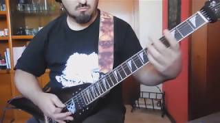 Six Feet Under  Lycanthropy Guitar Cover [upl. by Annodal628]