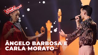 Ângelo Barbosa e Carla Morato  quotRosa da Madragoaquot  Batalhas  The Voice Portugal 2024 [upl. by Tterej]