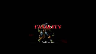 Reptile Fatality VS Scorpion Mortal Kombat Shaolin Monks [upl. by Chuch220]