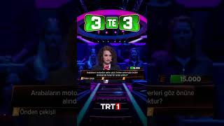 Arabaların motorundan gelen gücü iletme yerleri hangi tür arabalarda yoktur gameshow quiz live [upl. by Levins]