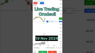 Live Trading Commodity Market  live profit 2k  Crudeoil Trading intradaytrading crudeoillive [upl. by Bail]