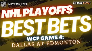 2024 NHL Playoffs Picks amp Predictions  Dallas Stars vs Edmonton Oilers Game 4  PuckTime 529 [upl. by Omar]